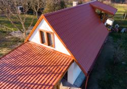 Metal roofing tile Reference Siófok