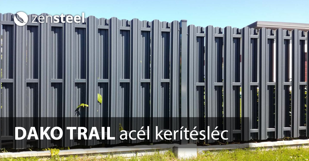 DAKO TRAIL steel fence rail