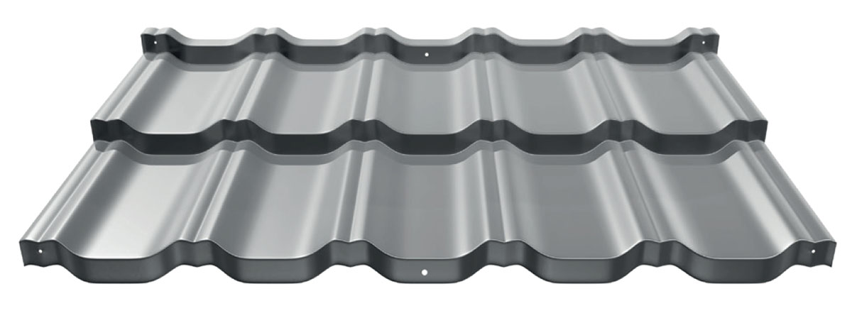 gamma 2 modularis Metal roofing tile
