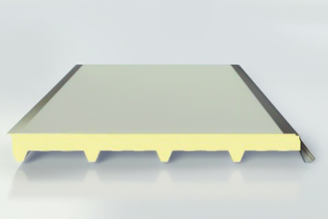 isodeck reverse profile sandwich panel