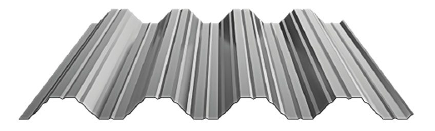 T60 trapezoidal plate